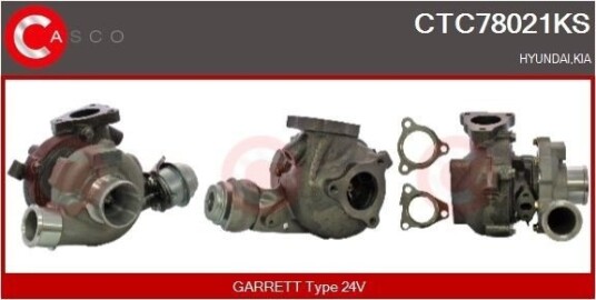 CASCO CTC78021KS Turbolader CASCO CTC78021KS Turbolader