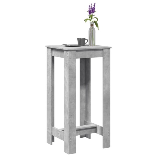  Barbord betonggrå 51x50x103,5 cm konstruert tre