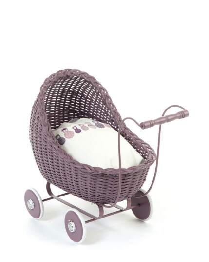 Smallstuff Doll Stroller Dark Rose