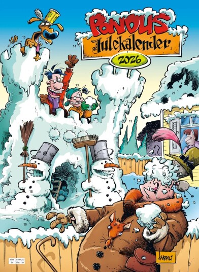 Pondus Julekalender 2026
