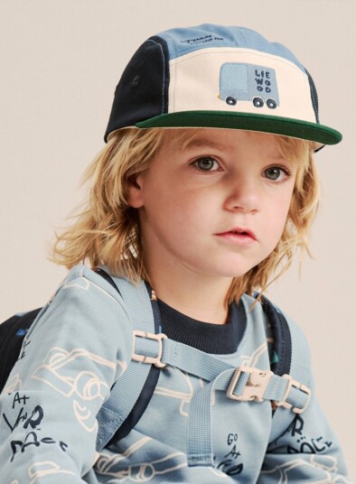 Liewood Rory Embroidery Cap   Blue   49