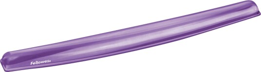 Fellowes Crystal Gel Håndleddstøtte til tastatur Lilla Fellowes Crystal Gel Håndleddstøtte til tastatur Lilla