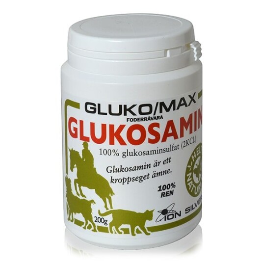 Ion Silver Glukosamin Kosttilskudd for Hund og Katt - 200g Ion Silver Glukosamin Kosttilskudd for Hund og Katt - 200g
