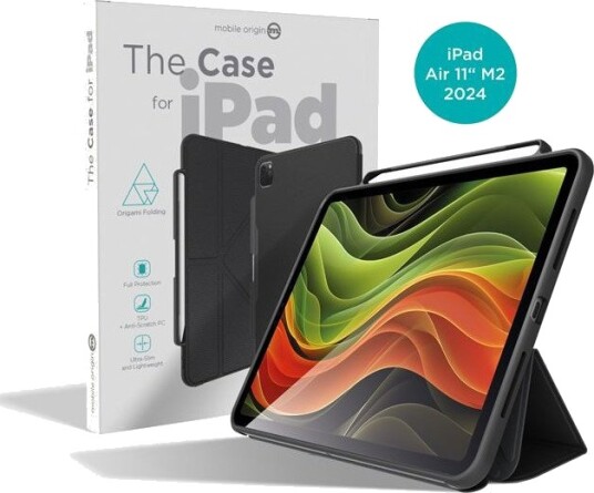 Mobile Origin Deksel til iPad Air 11" M2 Svart