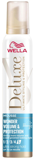 Wella Styling Deluxe Wonder Volume & Protection 200 ml Hårmousse