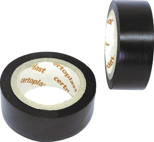 Baas Ks20 Isolasjonstape Sort Ø X H 41 Mm X 15 Mm 2 Stk