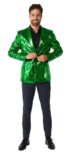Opposuits Suitmeister Paljettjakke Grønn Opposuits Suitmeister Paljettjakke Grønn