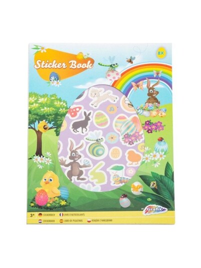 Grafix Sticker book Easter A4