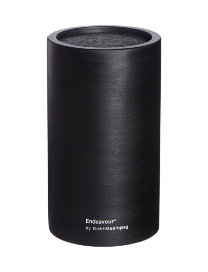 Endeavour Endeavour® Knivblok Sort - Black - Ø15X26CM