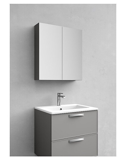 Noro Flex Speilskap 600x700 mm Grå