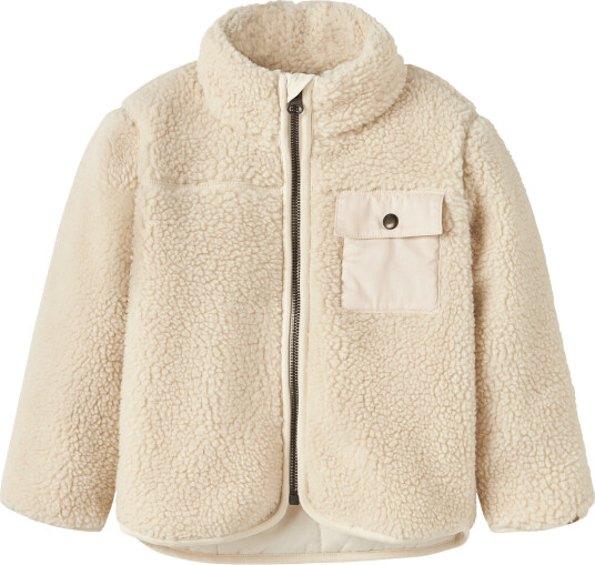 Lil"Atelier Nmmnalo Nio Loose Jacket Lil Cream 86
