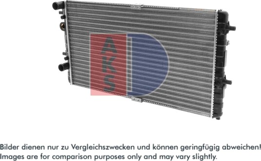 AKS DASIS 041960N Radiator motorkjøling AKS DASIS 041960N Radiator motorkjøling