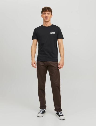 Jack & Jones Jjecorp Logo Tee Ss O-Neck Noos - Black - XL