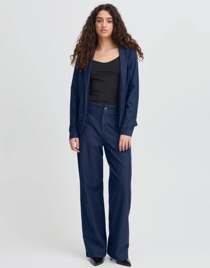 ICHI Ihkate Denim Pa Navy XS