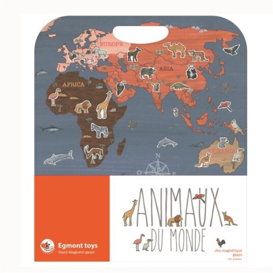 Egmont Toys Animals of the World XXL Magnetspill Egmont Toys Animals of the World XXL Magnetspill