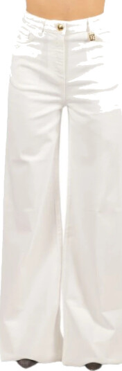 Elisabetta Franchi Dame Jeans Beige W26, Elisabetta Franchi Dame Jeans Beige W26,