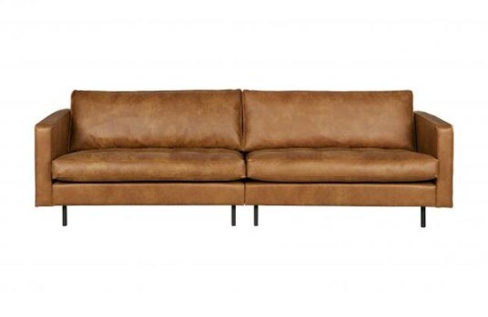 Bepurehome - Rodeo Classic 3 pers. sofa i Konjakk øko-skinn 1581850-01-0 1615622-01-0