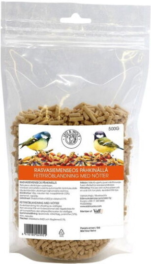 Leo & Wolf Frøblanding Med Peanøtter 500 G