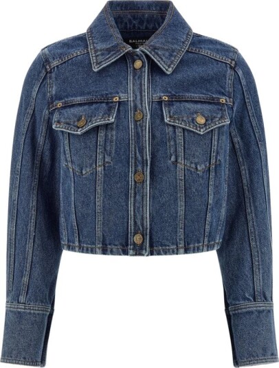 Balmain Dame Jakker Blå XS, Balmain Dame Jakker Blå XS,