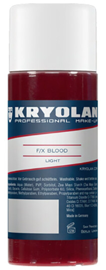 Buttericks Leco AB Kryolan F/X Blod - 50 ml Knallrød