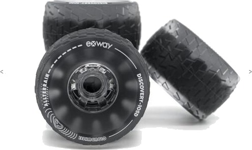 Exway CloudWheel 105mm Black for RIOT