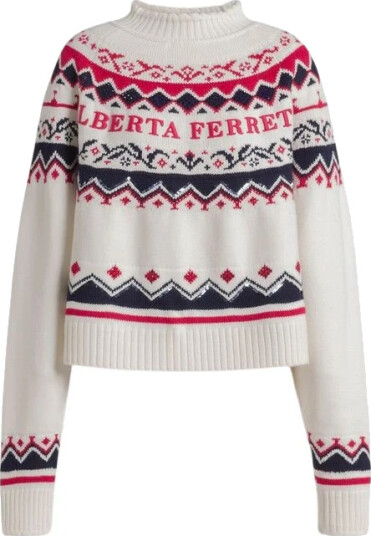 Alberta Ferretti Dame Strikkevarer Flerfarget M,