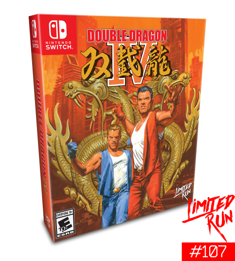 Double Dragon IV Classic Edition Limited Run #107 Switch Double Dragon IV Classic Edition Limited Run #107 Switch