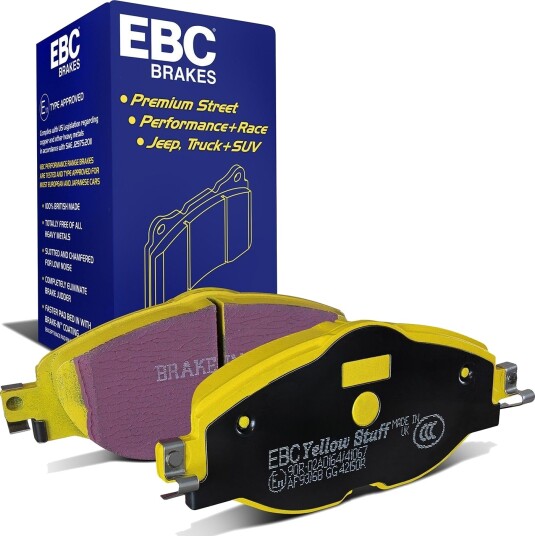 Bremseklosser sett EBC Brakes DP42150R Bremseklosser sett EBC Brakes DP42150R