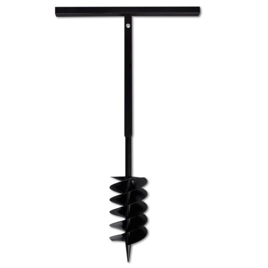 vidaXL Jordbor med håndtak 150 mm og forlengere 13 m stål vidaXL Jordbor med håndtak 150 mm og forlengere 13 m stål