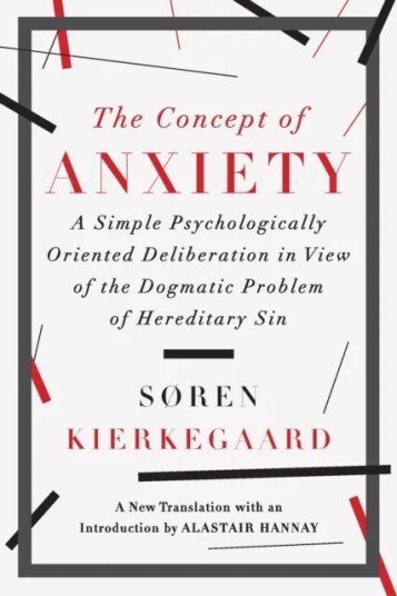 The Concept Of Anxiety Av Soren Kierkegaard