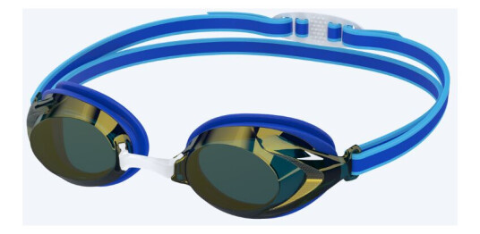 Speedo konkurransebriller til barn 6 14 Vanquisher 3.0 Mirrored Blå/gull Speedo konkurransebriller til barn 6 14 Vanquisher 3.0 Mirrored Blå/gull