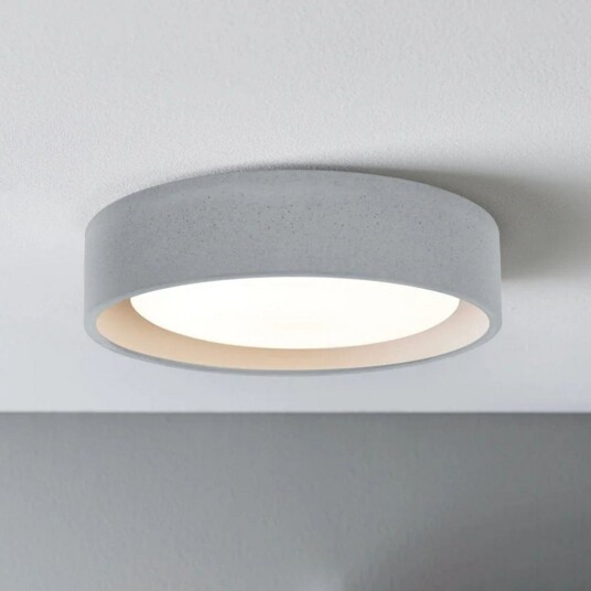 Taklampe Beacon Lighting Uno dimmbar Grå Stue Betong 7 Grå