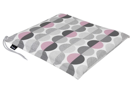Brafab Naxos sittdyna Mönstrad/rosa 46 x 44 cm Rosa
