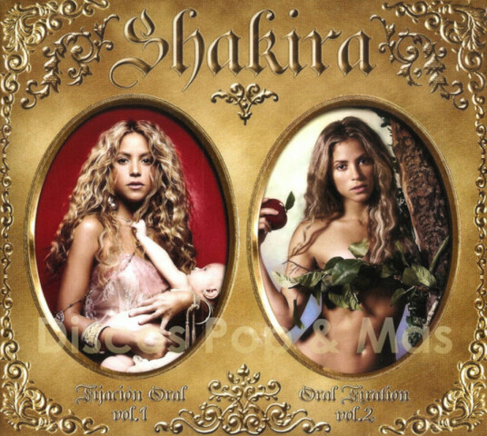 Shakira Oral Fixation Volumes 1 & 2 CD