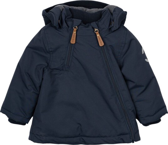mikk-line Nylon Baby Jacket - Solid - Navy - 92