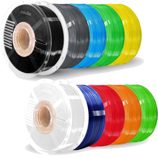 Azurefilm Super Pack Hs Petg 10 Ruller Mix