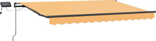 Innvendbar Markise sand 350 x 250 cm stoff