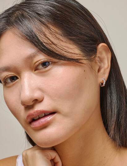 Enamel Copenhagen Hoops Nara Silver ONE SIZE