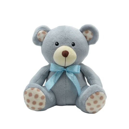 Tulilo Dots Kosebamse 30 cm Grå Tulilo Dots Kosebamse 30 cm Grå