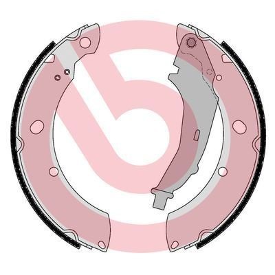 Bremsesko sett BREMBO S 85 544 Bremsesko sett BREMBO S 85 544