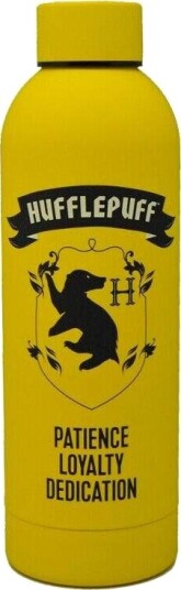 Hufflepuff vannflaske i rustfritt stål, 700 ml kapasitet