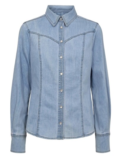 Nümph Nualetta   Shirt   Blue   34