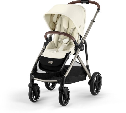 Cybex Søsken/tvillingvogn Gazelle S  Seashell Beige/taupe