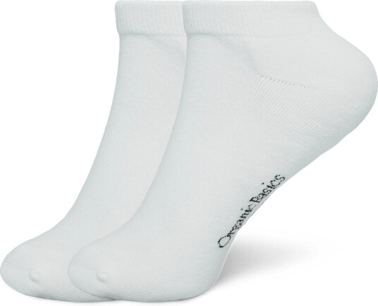 Organic Basics | Core No Show Socks 2 Pack | 35 38