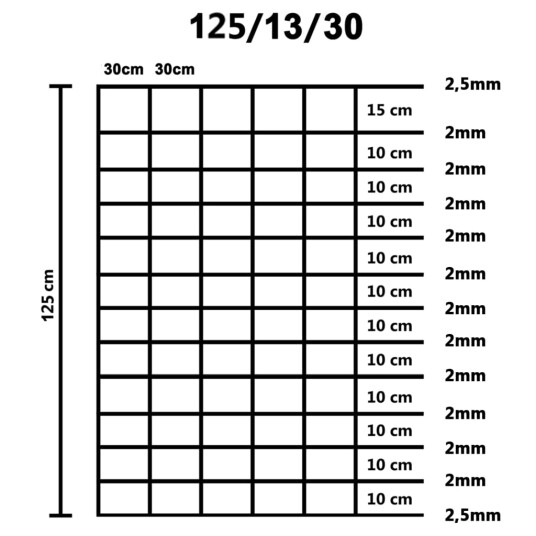 vidaXL Hagegjerde galvanisert stål 50x1,25 m sølv vidaXL Hagegjerde galvanisert stål 50x1,25 m sølv