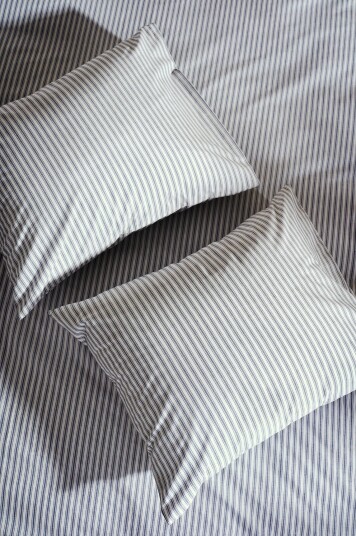 Jotex Putetrekk 2pk 60x50 Cm Økologisk Blå/hvit ESSA 21699800205