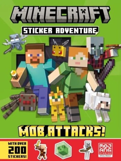 Minecraft Sticker Adventure: Mob Attacks! Av Mojang Ab