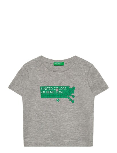 United Colors of Benetton T Shirt Grey 116 United Colors of Benetton T Shirt Grey 116