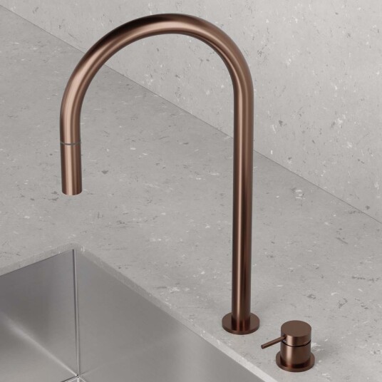 Scandtap Steel Harmonized K2p Kjokkenarmatur Amber