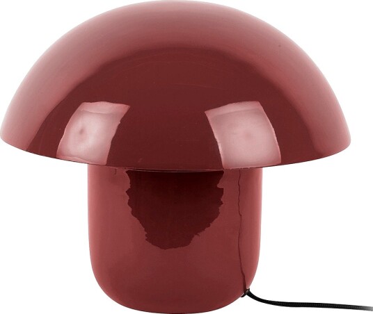 Leitmotiv Bordlampe Fat Mushroom Rød
